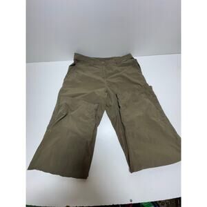 ExOfficio Women’s Hiking Pants Sz 10 Brown Insect Shield Repellent Gorpcore